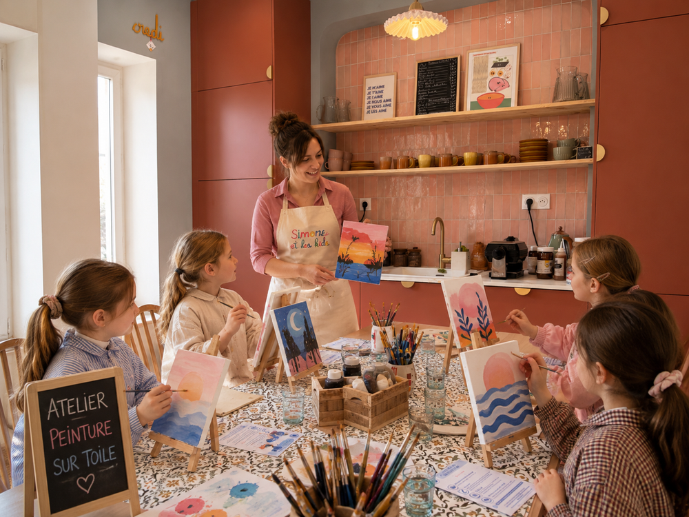 Ateliers peinture sur toile