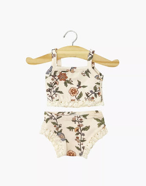 Dessous fille en jersey Gisèle et sa dentelle MINIKANE