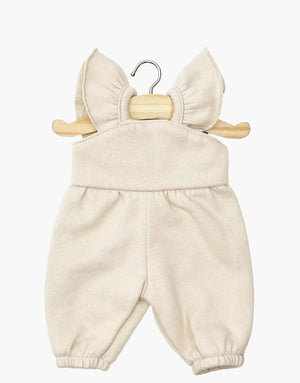 Salopette Claudie en molleton lin MINIKANE