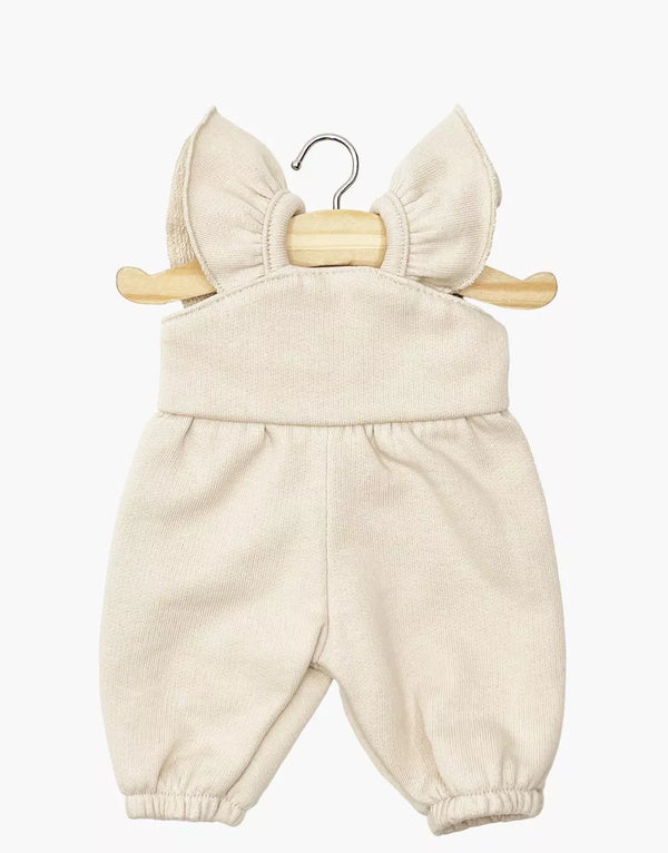 Salopette Claudie en molleton lin MINIKANE