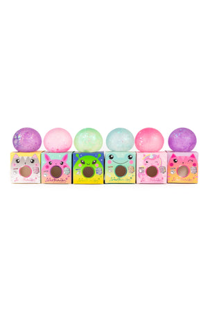 Balles squishy à paillettes