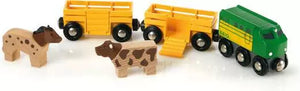 BRIO World - Train des Animaux de la Ferme