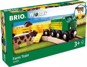 BRIO World - Train des Animaux de la Ferme