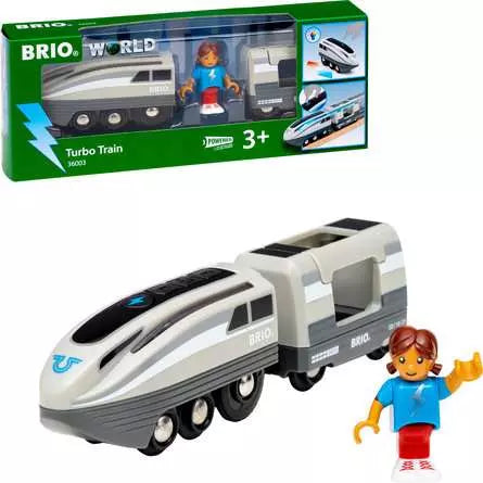 BRIO World - Locomotive à piles Super Rapide