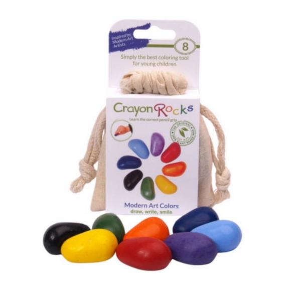 Crayon rock sac de 8 couleurs