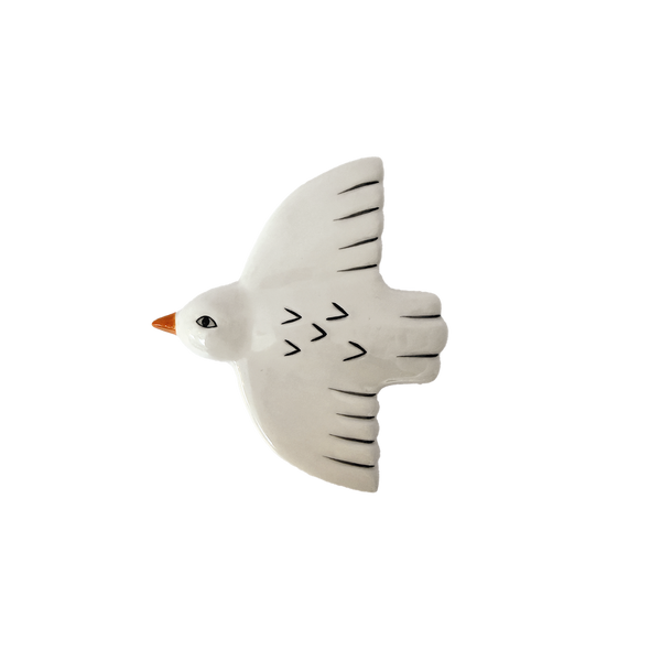 Hirondelle murale noir et blanc