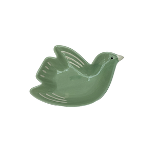 Coupelle Cui Cui oiseau bleu givré