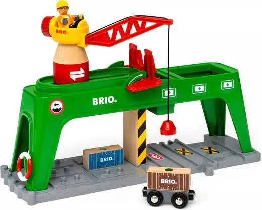 Grue double voie Brio