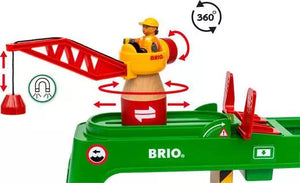 Grue double voie Brio