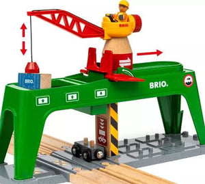 Grue double voie Brio