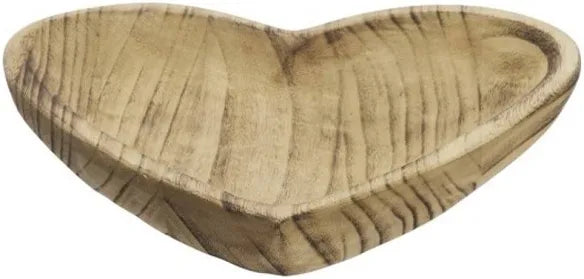 Plat en bois cœur Madam Stoltz