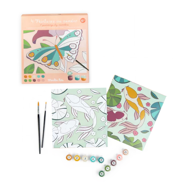 Peintures au numéro les rosalies