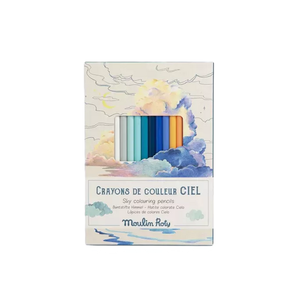 12 crayons de couleurs et carte explorateur