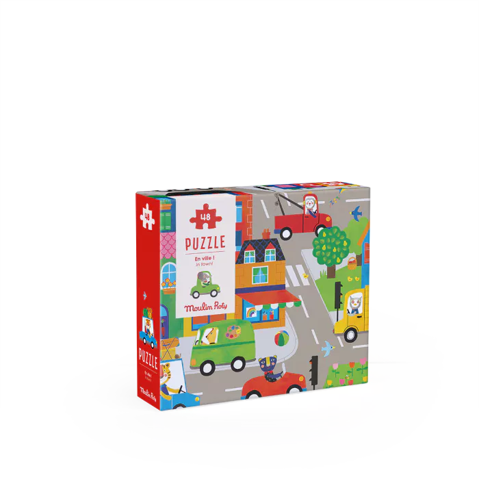 Puzzle en ville 48 pièces