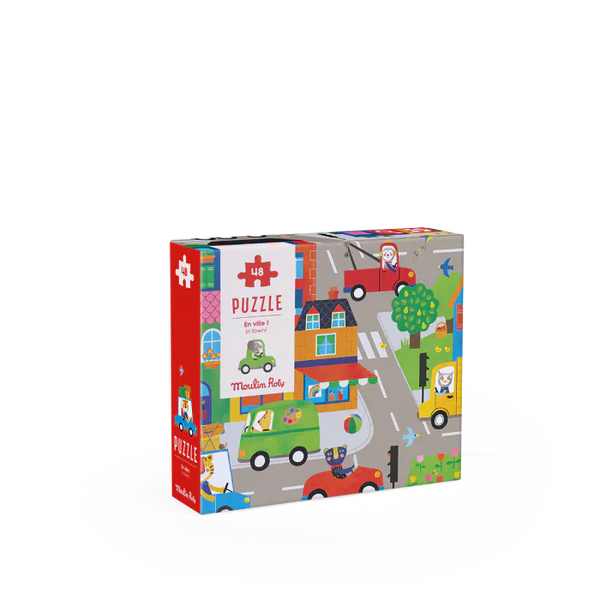 Puzzle en ville 48 pièces