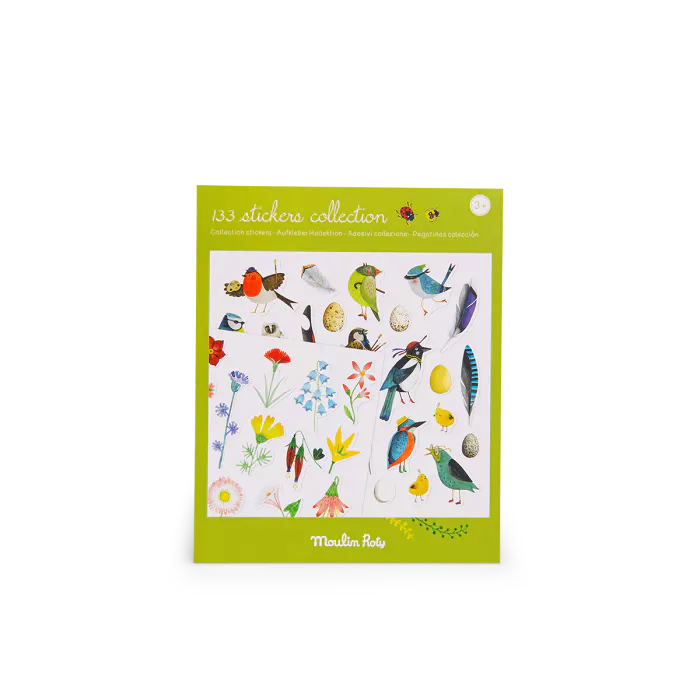 Pochette stickers le botaniste