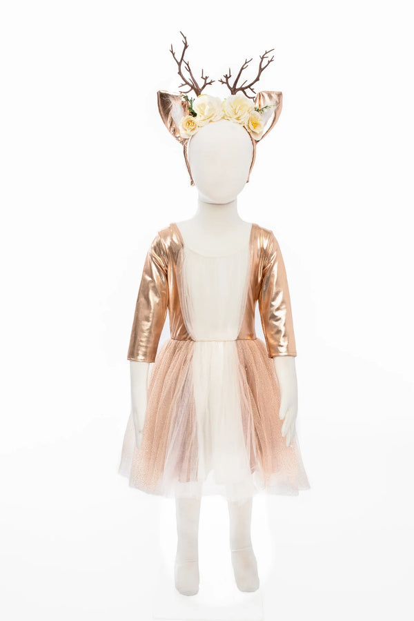 Robe de biche avec coiffe