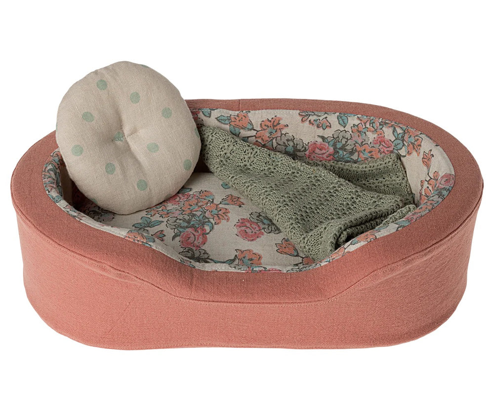 Panier douillet small Corail Maileg