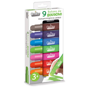 Batons de gouache