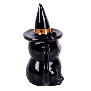 Mug à couvercle Chat noir Frightful Folk