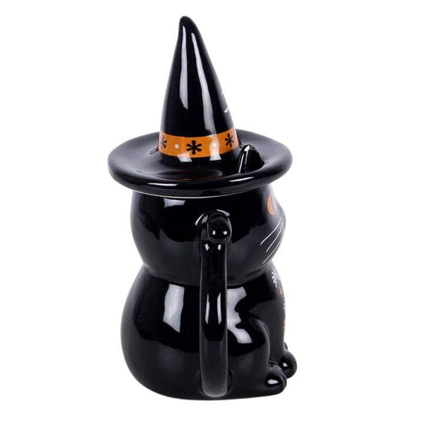 Mug à couvercle Chat noir Frightful Folk