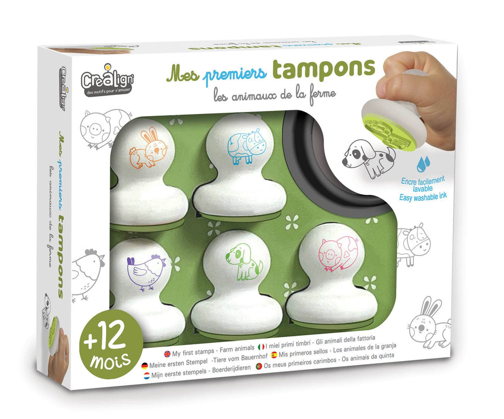 Mes premiers tampons "Animaux de la ferme"