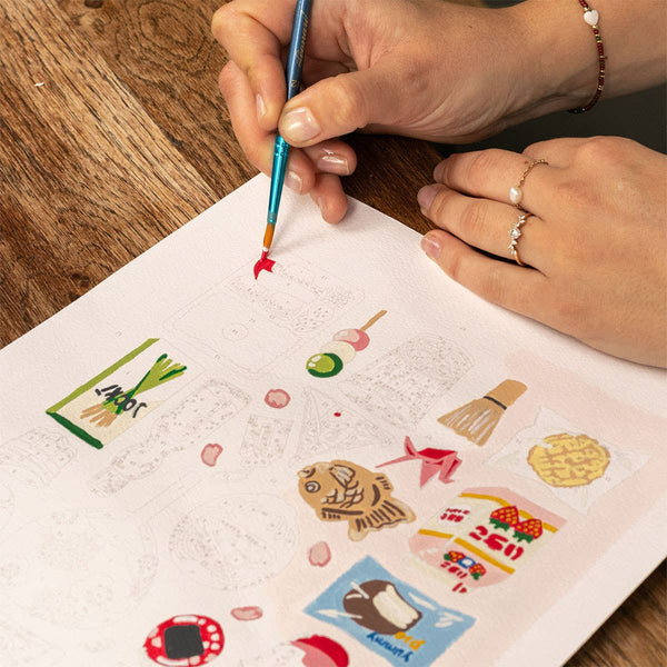 Kit peinture au numéro - Week-end à Tokyo