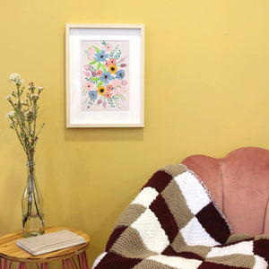 Number Painting Kit - Flowers by Art.iisan