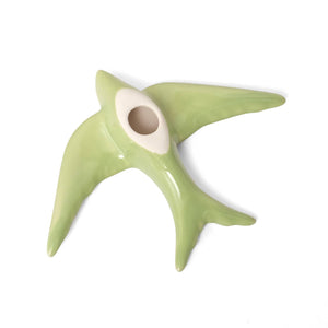 Hirondelles en céramique - nouvelles couleurs (Auritas): Vert menthe