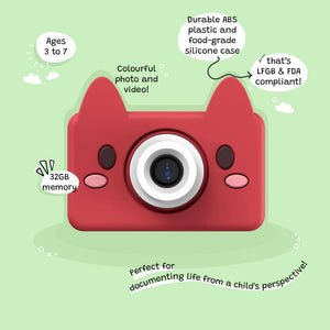 Akito the Fox - Appareil photo numérique pour enfants - Modèle C