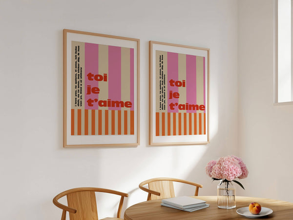 Affiche - Toi je t’aime