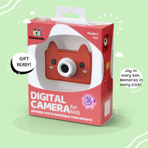 Akito the Fox - Appareil photo numérique pour enfants - Modèle C