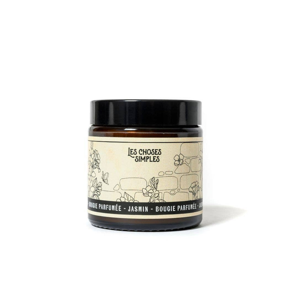 Petite bougie parfumée en cire de soja - Jasmin