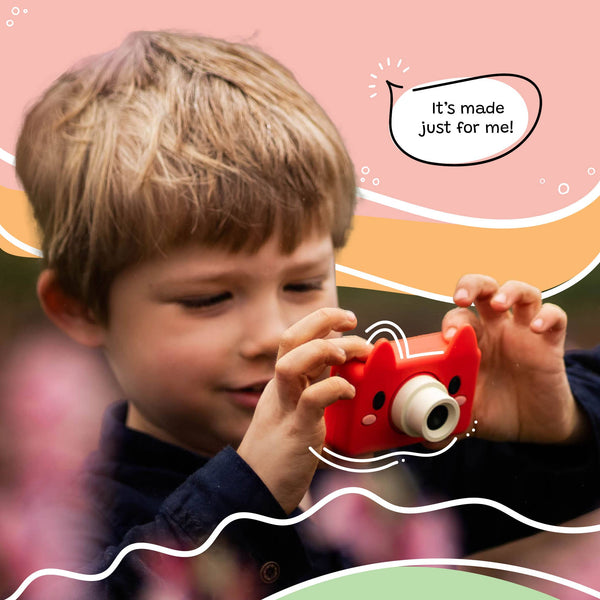 Akito the Fox - Appareil photo numérique pour enfants - Modèle C