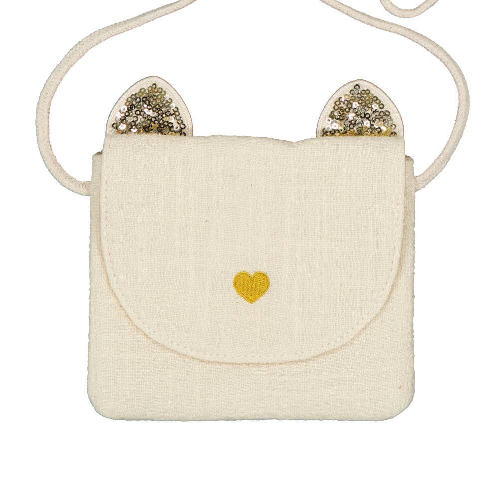 Sac à main - Chat écru
