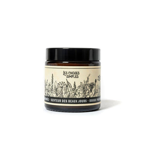 Petite bougie en cire de soja - Beaux Jours