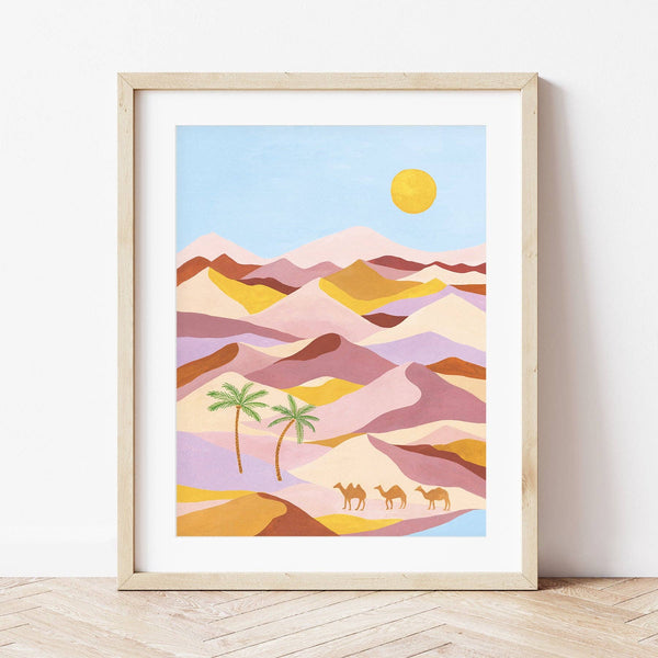 Kit peinture au numéro - Sahara