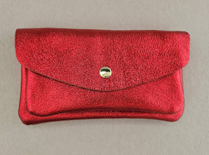 Porte monnaie cuir double poches Kangourou: Canard