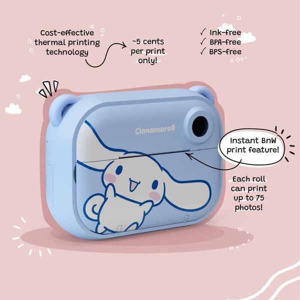 Cinnamoroll – Appareil photo imprimante et numérique - Modèle P